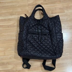 Beautiful like new metro backpack black MZ Wallace very comfortable & light